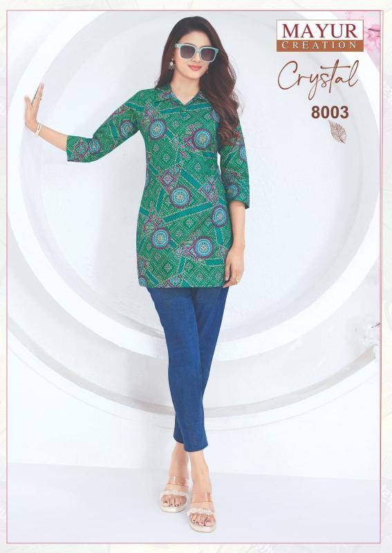 Mayur crystal vol-8 Surat kurti wholesale shopping
